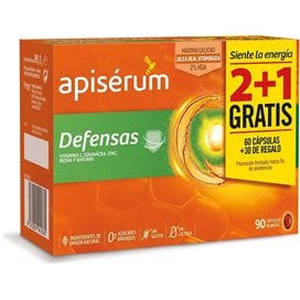 Apiserum Defensas Pack Ahorro 3 Meses 90 Capsulas