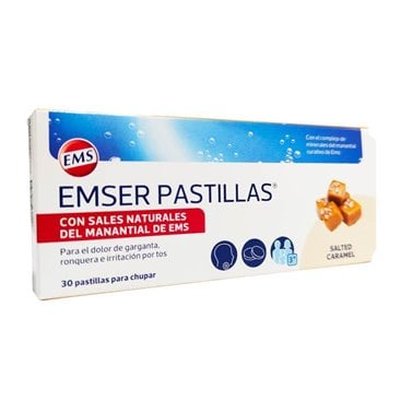 Emser Salted Caramel 30 lozenges