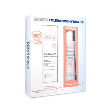 Avene Tolerance Hydra 10 Fluid 40Ml + Tolerance Make-up Remover 100Ml