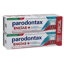 Parodontax Gengivas + Hálito & Sensibilidade Extra Fresco 2x75 Ml
