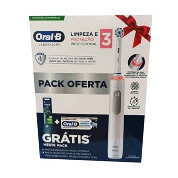 Oral B Cepillo Eléctrico Pack Limpieza Y Protección Profesional 3