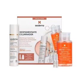 Sesderma Azelac Ru Fluido Luminoso 50Ml+ 4 Ampolas + Água Micelar 200Ml