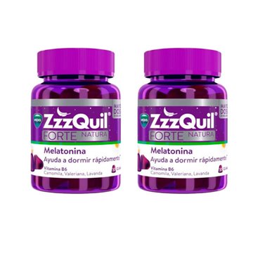 Zzzquil Forte Natura 60 Gummies Pack