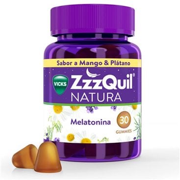 Zzzquil Natura 30 Gummies Sabor Mango & Platano