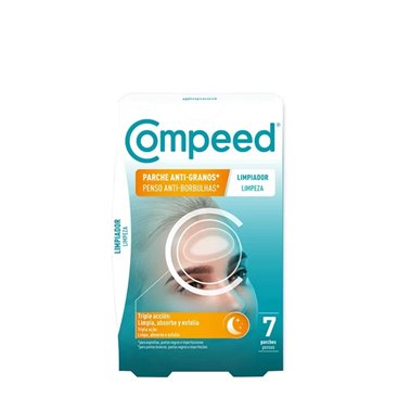 Compeed Parche Anti-Espinhas Limpiador Triple Ação 7 Unidades