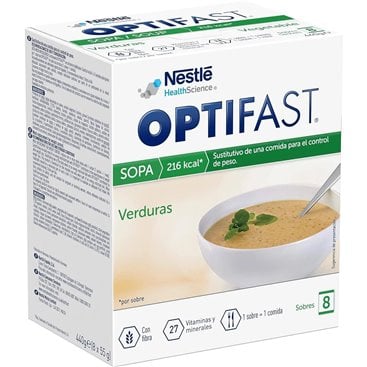 Sopa de legumes Optifast 8 sachês