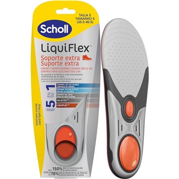 Scholl Plantilla Liquiflex Soporte Extra Talla S