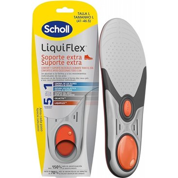 Scholl Palmilha Liquiflex Extra Support Tamanho L