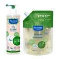 Mustela Bio Shampoo Gel 400ml + Refill 400ml