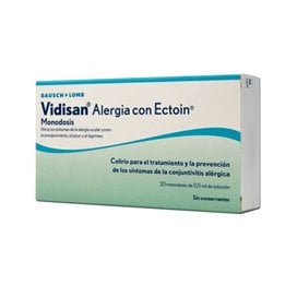 Vidisan Alergia Con Ectoin 20 Monodosis