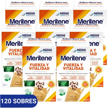 Meritene Strength & Vitality Decaffeinated Coffee 120 Sachets