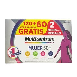 Multicentrum Mujer 50+ 180 Comprimidos