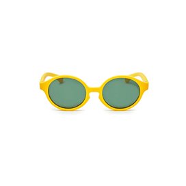 Mustela Children's Sunglasses 0-2 Years Polarised Sunglasses Eco Avocado Uv 400 Protection Yellow