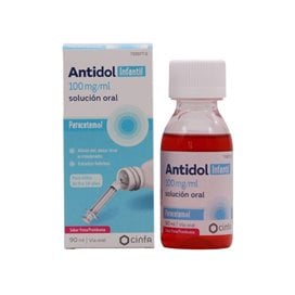 Antidol Infantil 100 Mg/Ml 1 Frasco Solucion Oral 90 Ml