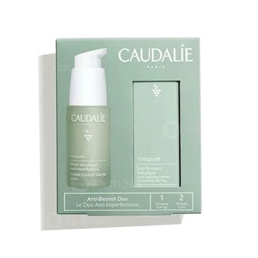 Caudalie Vinopure Serum 30 ml + Blemish Treatment 15 ml