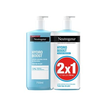 Neutrogena Hydro Boost Locion Corporal Hidratante Gel 2x750Ml