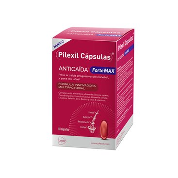 Pilexil Capsulas Anticaida Fortemax 60 Capsulas