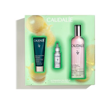 Caudalie Agua De Belleza 100Ml + Vinergetic C+ Mascarilla Detox 15 Ml+ Vinoperfect Serum 10Ml