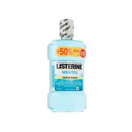 Listerine Mentol Sabor Suave 750Ml