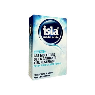 Isla Medic Acute 20 Soft Lozenges Herbal Flavor