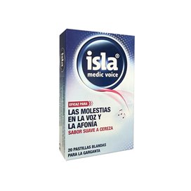 Isla Medic Voice 20 Soft Lozenges Cherry Flavor