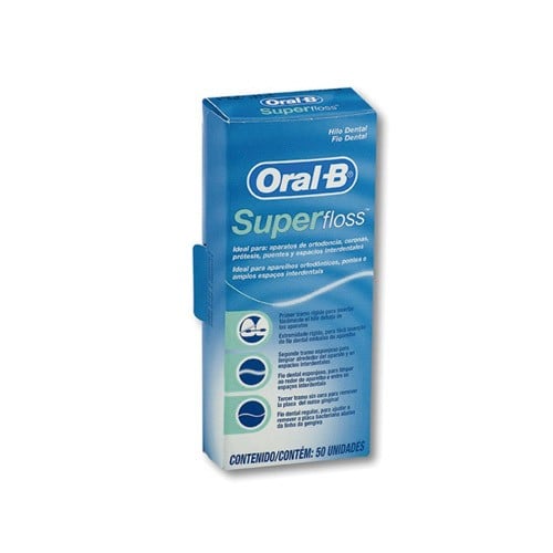 Comprar Oral B Superfloss Seda Dental 50 U Precio Barato Oferta Online 