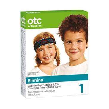 OTC Pack Antipiojos Elimina Permetrina 1.5% Locion y Champu