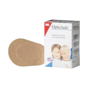 3M Opticlude Plus Parches Oculares 1537 T- Pequena 6,3 X 4,8 Cm 20 U