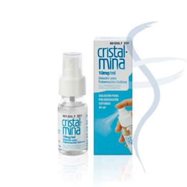 Buy Cristalmina Spray Solution 25 Ml 