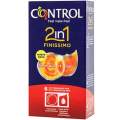 Control 2 en 1 Finissimo 6U (Preservativo + Gel Lubricante)