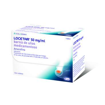 LOCETAR 50 MG/ML BARNIZ UÑAS 5 ML (VIDRIO III)