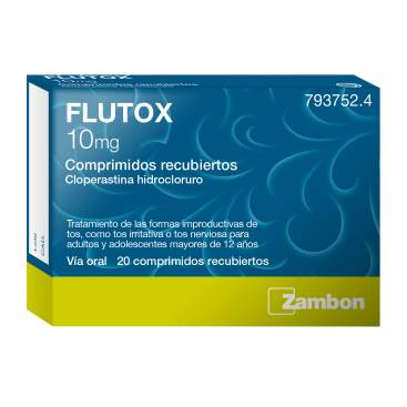 Flutox 10 Mg 20 Comprimidos