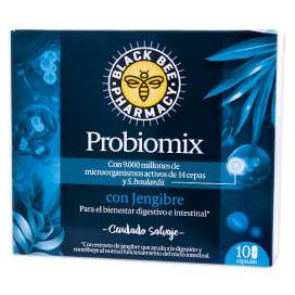 Black Bee Probiomix Con Jengibre 10 Capsulas