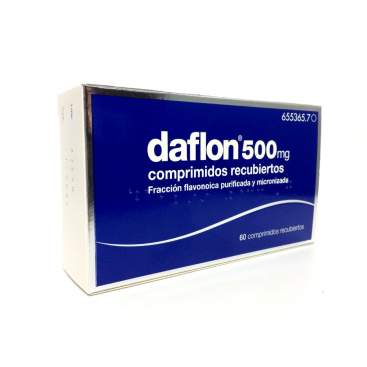 Daflon 500 500 Mg 60 Comprimidos Recubiertos