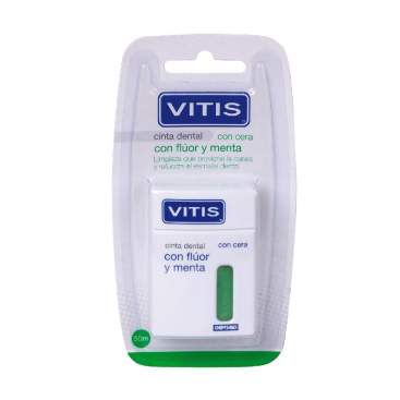 Vitis con Fluor Y Menta Cinta Dental 50 M BR