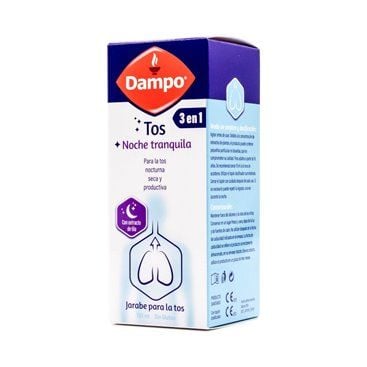 Dampo 3 En 1 Tos Noche Tranquila Jarabe 150Ml