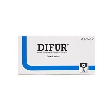 Difur 120 Mg 24 Capsulas