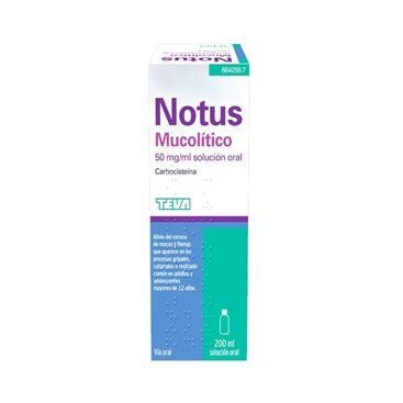 Notus Mucolítico - 50Mg/Ml Sol. Oral