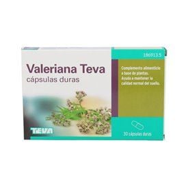 Valeriana Teva – 30 Capsulas Duras