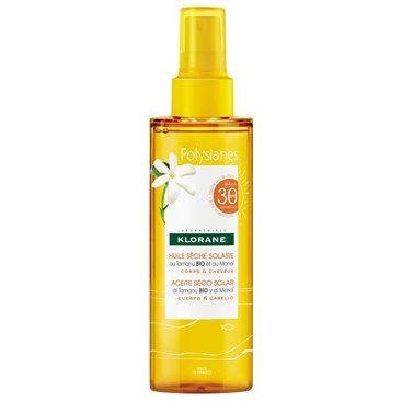 Klorane Polysianes Aceite Seco Solar Spf 30 200Ml