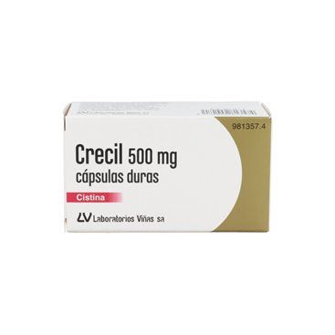 Crecil 500 Mg 40 Capsulas