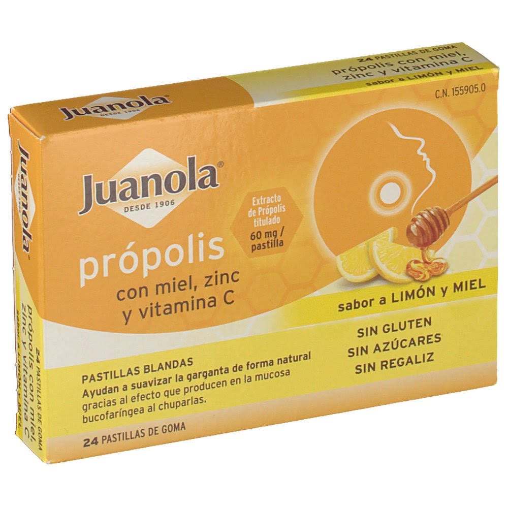 Juanola Propolis Honey Zinc Vitamin C 24U, PharmacyClub