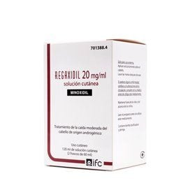 Regaxidil 20 Mg/Ml Solucion Cutanea 1 Frasco 60 Ml